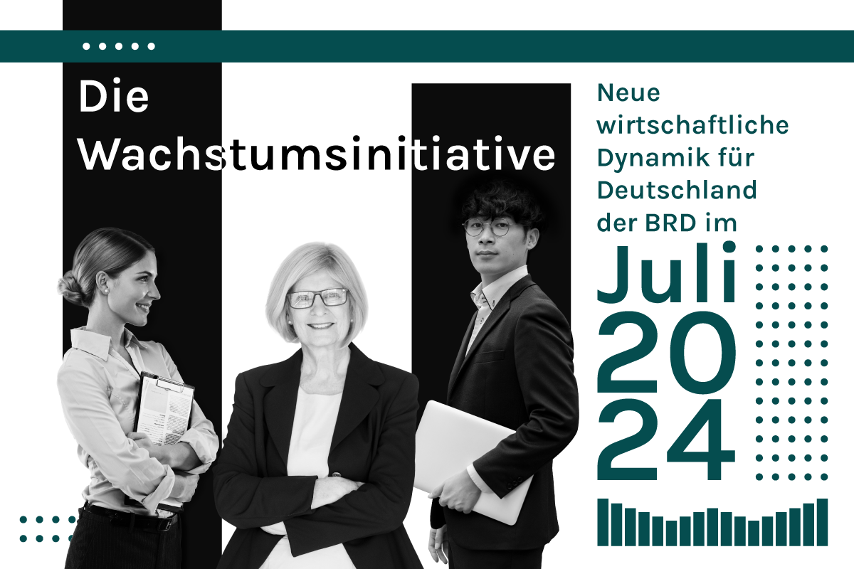 Die Wachstumsinitiative – neue wirtschaftliche Dynamik für Deutschland der BRD im Juli 2024