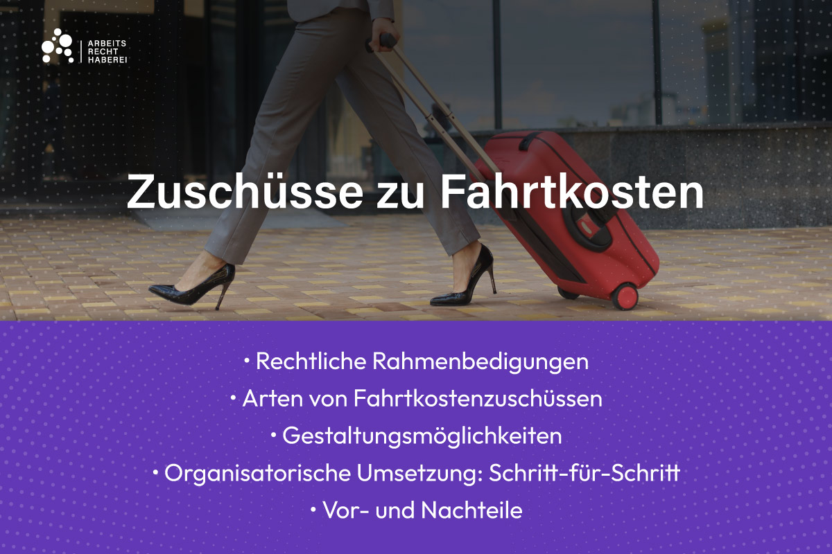 Zuschüsse zu Fahrtkosten: Definition, Arten, Vorteile und arbeitsrechtliche Aspekte